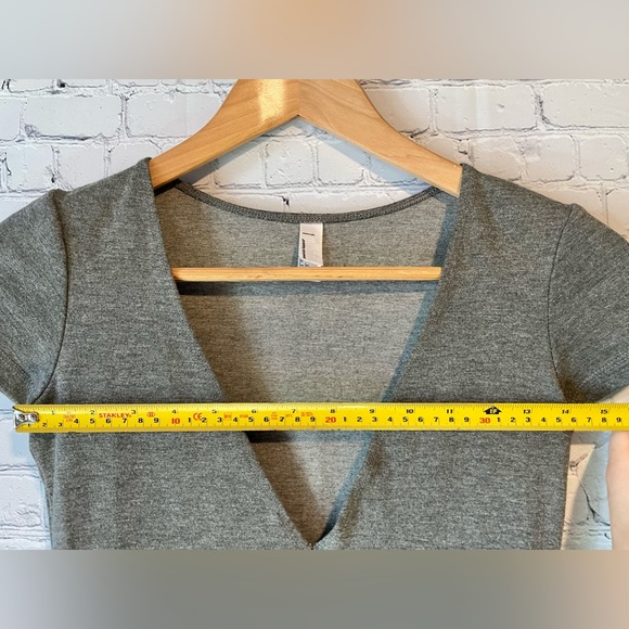 American Apparel Grey Bodycon Dress - Picture 14 of 15
